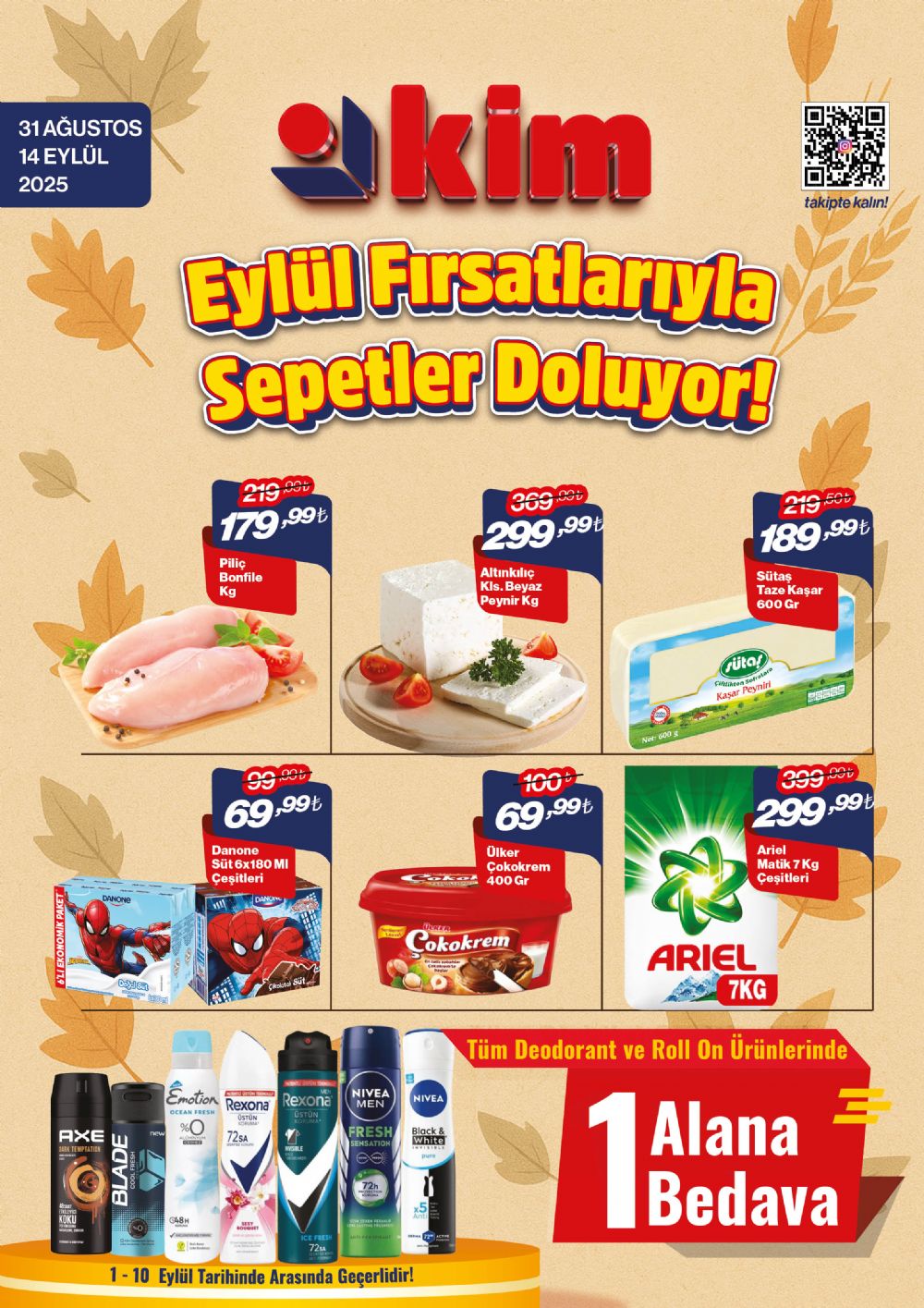 31 Ağustos - 14 Eylül Ege İnsert