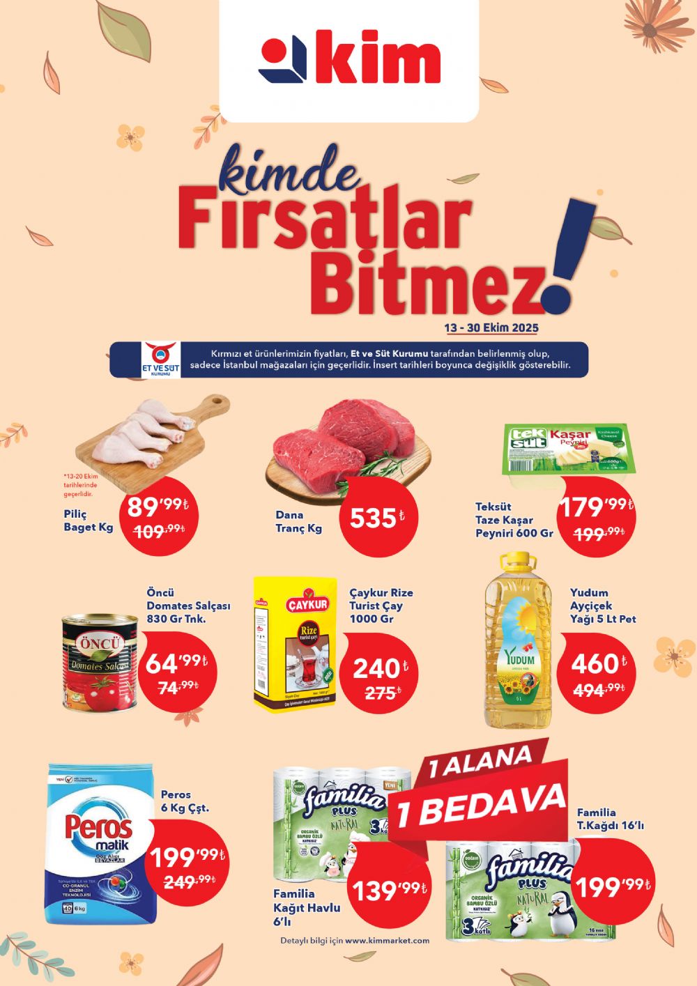 13 - 30 Ekim Marmara nsert