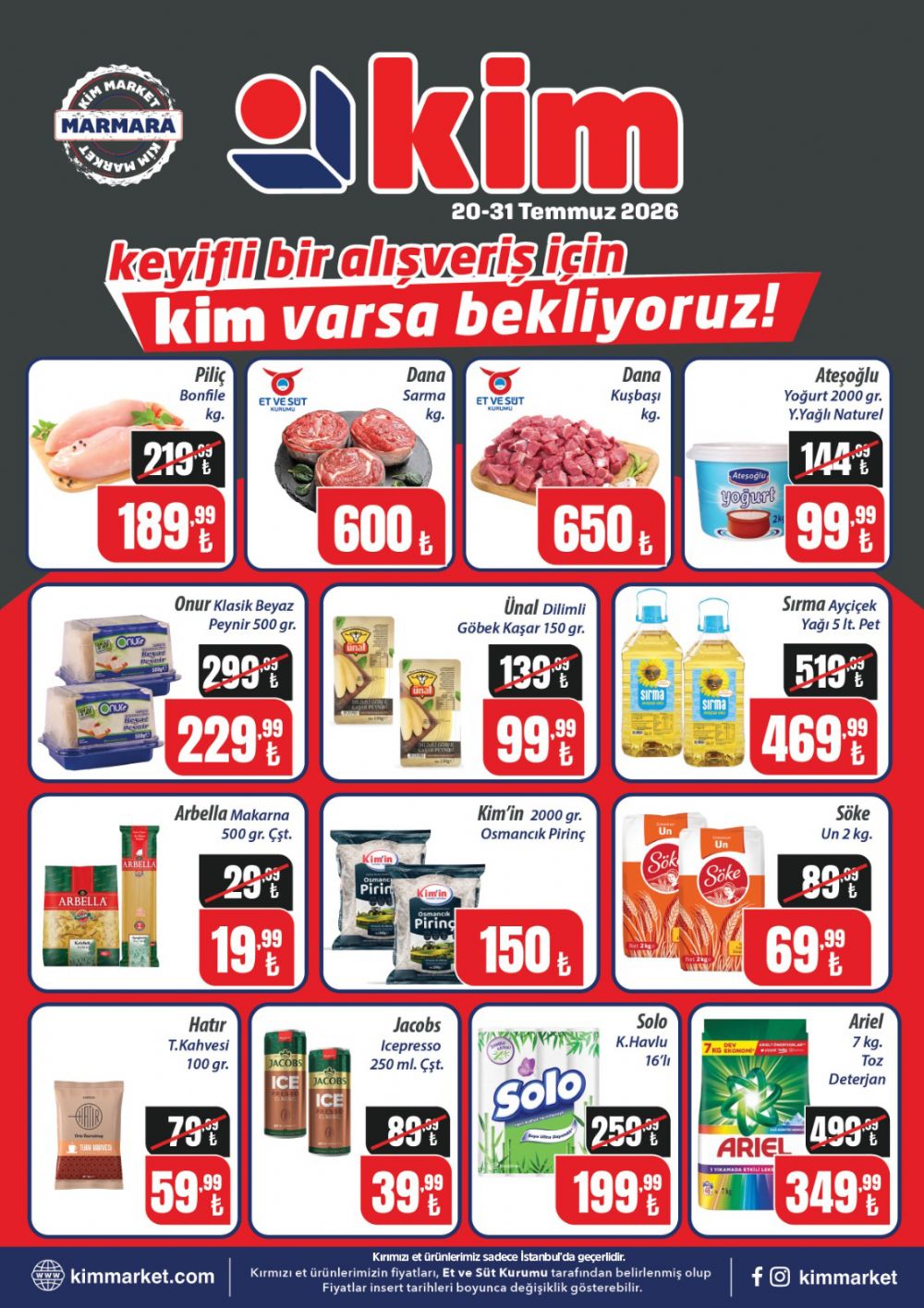 20 - 31 Temmuz | Marmara
