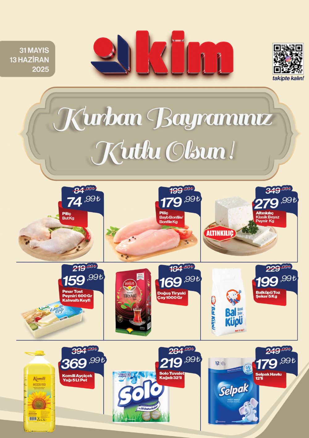 31 Mayıs - 13 Haziran  Ege İnsert 